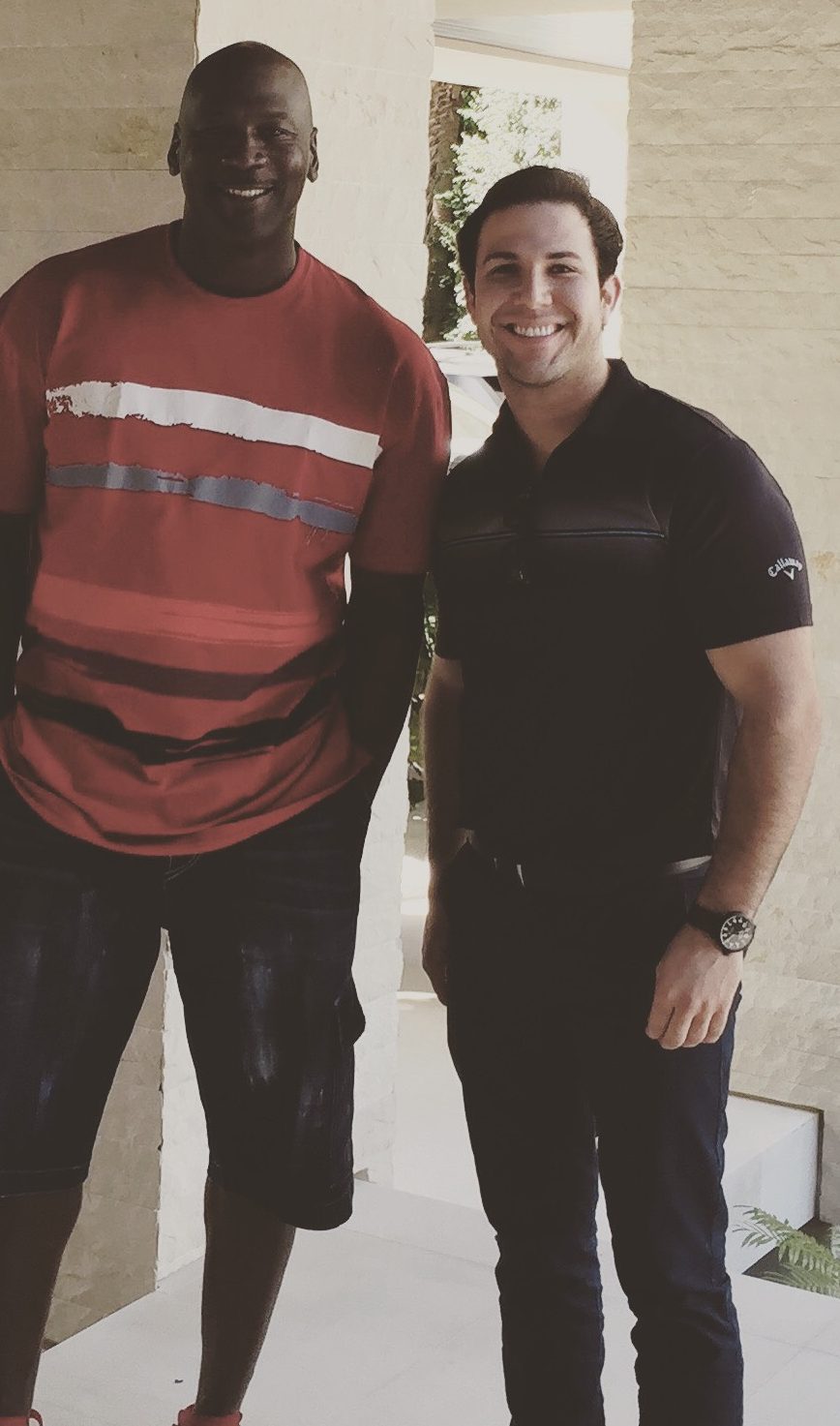Basketball great Michael Jordan is one of the investors in WaitTime, an idea developed by Detroit Mercy alumnus Zachary Klima.