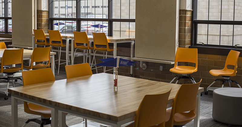 The Frederick & Suzanne Seibert Center for Innovation & Collaboration.