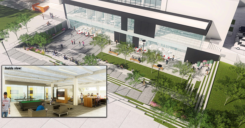 University of Detroit Mercy supporters have donated more than $83 million toward the University’s $100-million campaign goal. One of the major projects planned is a renovated student union on the McNichols Campus, reimagined to become the face of Detroit Mercy.