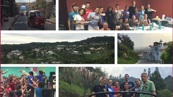 Photographs of previous mission trips to Guatemala.