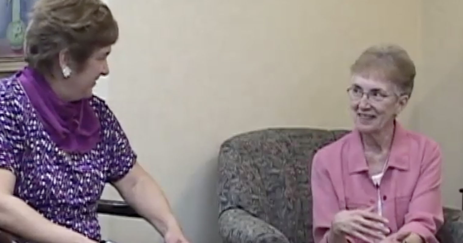Sister Mary Kelly shares her story with Susan Homant as part of the Jesuit and Mercy oral history project.