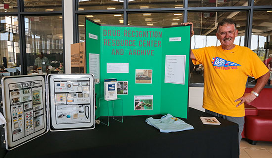 Tom Page '71, '76 has created the first Drug Recognition Center and Archives in the United States.
