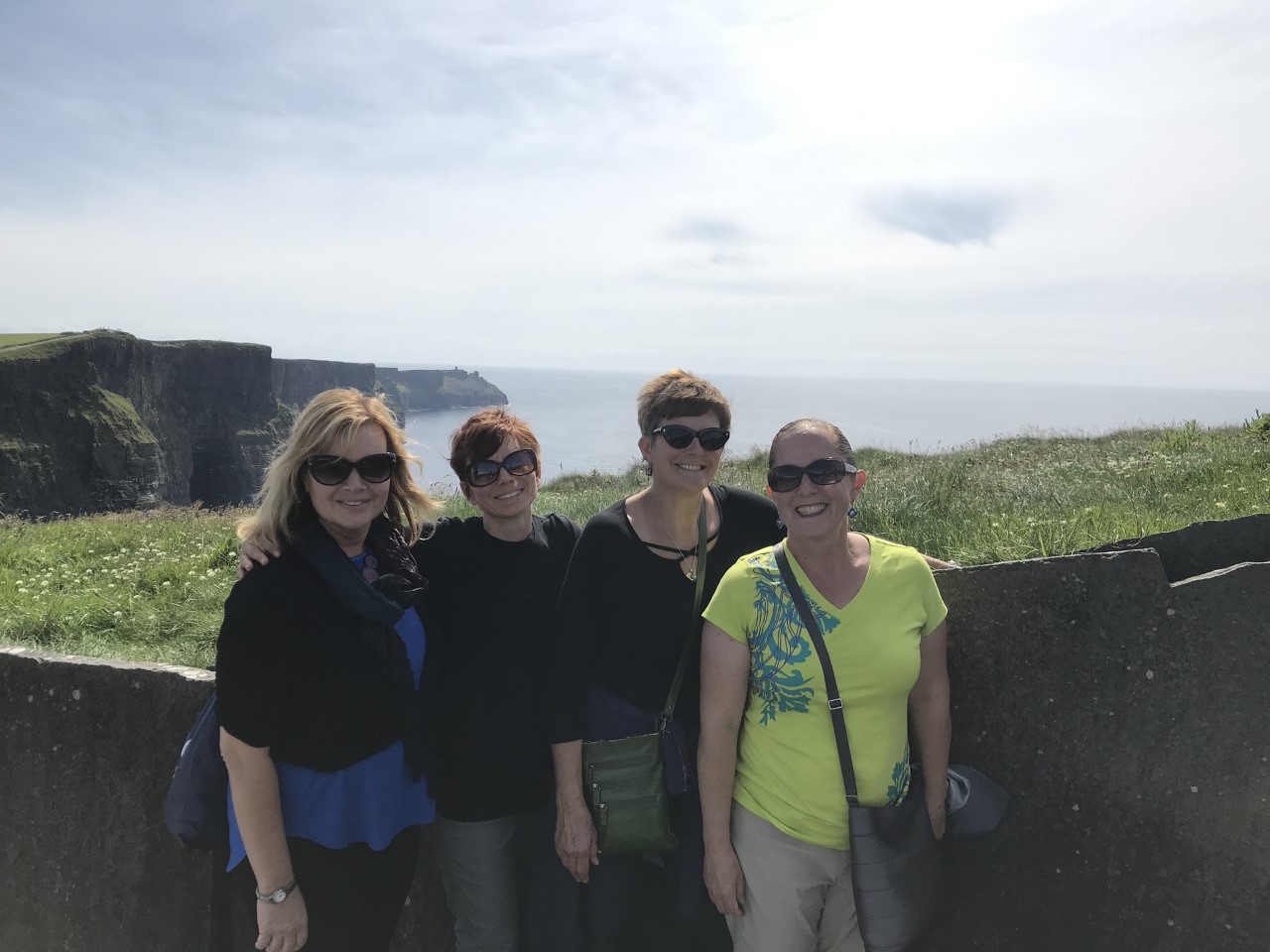 There was also time to tour the country, and the group took a trip to the famous Cliffs of Moher.