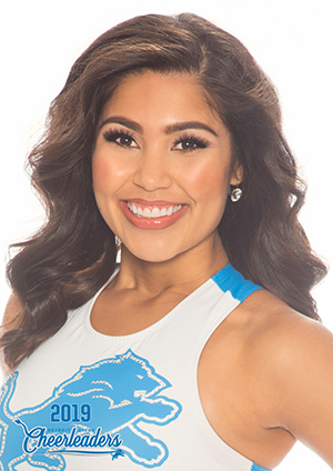 Mackenzie says being a Detroit Lions cheerleader is a dream come true.
