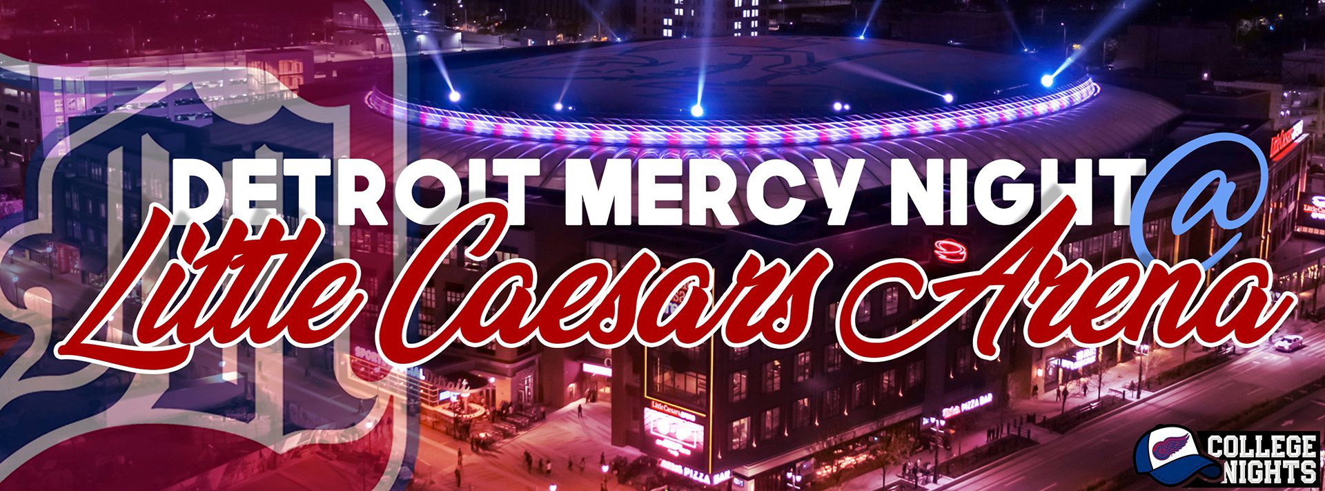 Student Life has tickets for Detroit Mercy Night at LCA Detroit Mercy