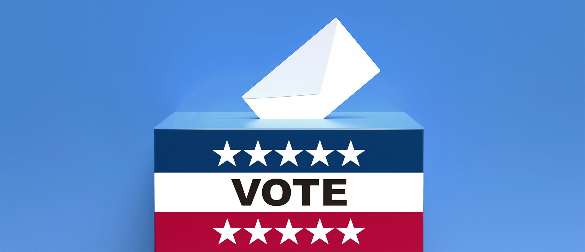 Illustration of a ballot box