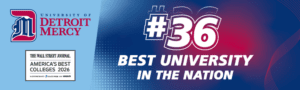 An email signature for the Wall Street Journal 2026 Best College's rankings, including No. 36 Best University in the nation.
