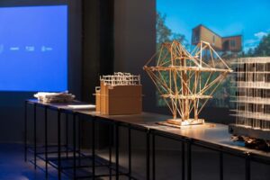 An image of architectural models