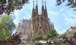 An image of La Sagrada Familia, Barcelona