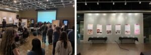 Two images from Dichotomy exhibition