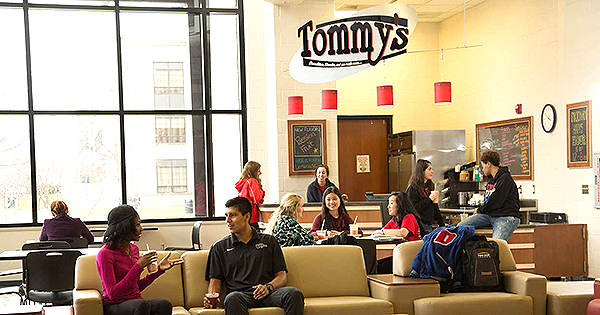 Tommy's Cafe in the Fitness Center